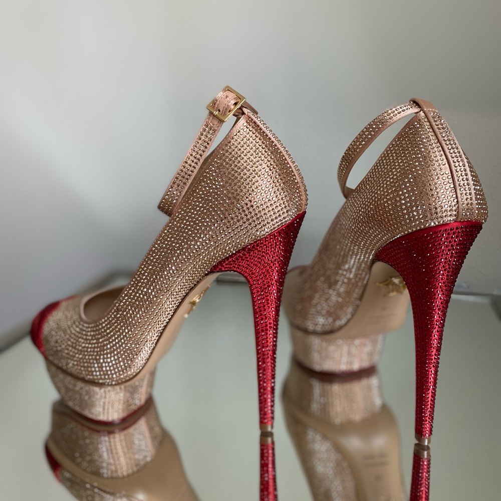 New Charlotte Olympia CRYSTAL KISS ME DOLORES $3,200 39 - Picture 11 of 16